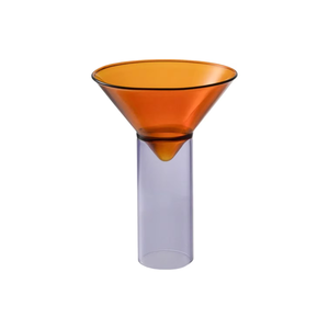 Verres à cocktail créatifs en borosilicate soufflé à la main, couleur ambre, verre à <span class=keywords><strong>martini</strong></span> pour café et bar - Product Image 3