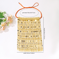 Kalung Dubai Gaya Etnik Terbaru dengan Rumbai Tali Merah, Cocok untuk Pertunjukan, Festival, atau Aksesori Pernikahan.
