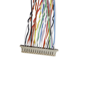 Kabel Peralatan Internal 1.25mm, Kabel Transmisi Sinyal DF13-2*15P, Kabel Layar LVDS Konektor FI-X-30P