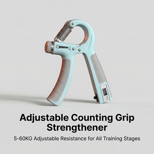 Poignée de musculation à ressort en acier inoxydable réglable pour hommes et femmes - Product Image 2