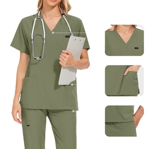 42122 médicos uniformes de trabajo directos de fábrica de invierno ropa de trabajo médicos uniformes para correr - Product Image 1