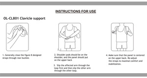 OL-CL801 รั้งกระดูกไหปลาร้าสําหรับเด็ก - Product Image 3