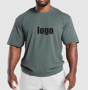 Vente en gros T-shirts de sport vierges pour hommes t-shirts pour hommes impression de t-shirts graphiques personnalisés en coton - Product Image 1