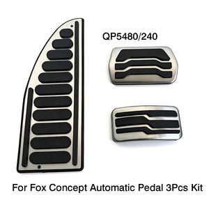 Kit de 3 accessoires de voiture pour Ford <span class=keywords><strong>Concept</strong></span>, pédale automatique, Focus 2005-2023, accélérateur, frein, repose-pieds, côté conducteur - Product Image 6