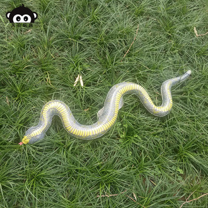 <b>Inflatable</b> Python Snake 95cm PVC <b>Halloween</b> Prank Prop Outdoor Yard Decorations - Product Image 3