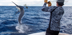 T-<span class=keywords><strong>shirt</strong></span> de pêche à manches longues pour homme en polyester Dryfit camouflage personnalisé UPF 50+ <span class=keywords><strong>anti</strong></span>-<span class=keywords><strong>UV</strong></span> - Product Image 2