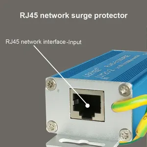번개 보호를 위한 RJ45 1000-POE 네트워크 서지 보호 장치