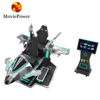 VR Arcade Games Entertainment Machines Flight 360 Equipo de juego 9D Simulator Full Motion Platform Simuladores de vuelo a la venta