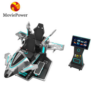 VR Arcade Games Entertainment Machines Flight 360 Equipo de juego 9D Simulator Full Motion Platform Simuladores de vuelo a la venta - Product Image 2