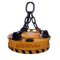 Excavadora RSBM, acero redondo magnético, manipulación de Desechos Eléctricos, elevador de grúa magnética eléctrica/imanes de elevación electromagnéticos
