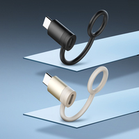LDNIO LC260 Câble de données de charge super rapide 65W Câble convertisseur USB en silicone TYPE-C révolution vers câble Iphone femelle