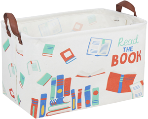 Kids <b>Baskets</b> Cute <b>Storage</b> Bins <b>Rectangular</b> Toy <b>Storage</b> Bin Organizer Book Box - Product Image 1