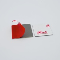 Conception OEM personnalisée plaque signalétique gravée 3D en relief métal logo de marque étiquette aluminium adhésif bouteille de parfum autocollants métalliques