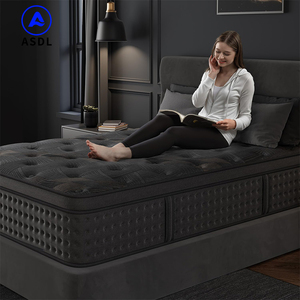 Phong cách hiện đại nệm khách sạn giường Túi xoắn ốc mùa xuân Nệm Vua lai chỉnh hình bọt nệm - Product Image 3