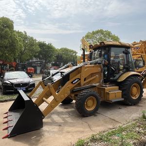 Chargeur de pelleteuse à haute efficacité Caterpillar 420F de haute qualité Excavatrice de chargeur frontal de charge nominale de 3 tonnes avec composant de moteur principal - Product Image 1