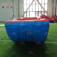 Bateau à bascule gonflable pour enfants Winsun en PVC de haute qualité, ignifuge et étanche, thème pirate, château interactif commercial mignon, installation facile