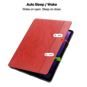 Étui Folio en Cuir PU Antichoc pour Samsung <span class=keywords><strong>Galaxy</strong></span> <span class=keywords><strong>Tab</strong></span> A9 Plus 11 Pouces avec Support et Porte-Stylet – Vente en Gros - Product Image 2