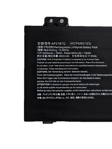 Batterie d'ordinateur portable de remplacement en gros AP21B7Q 76Wh 15.48V 4930mAh pour ACER Predator TRITON 300 - Product Image 2