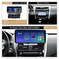Autoradio GPS 4G DSP 12,3'' Écran tactile Stéréo Voiture DVD Carplay sans fil Lecteur Android pour Nissan Teana 2013-2018