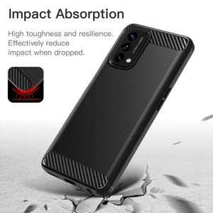 Custodia per Telefono, <span class=keywords><strong>Cover</strong></span> Protettiva Robusta in TPU Morbido con Fibra di Carbonio per <span class=keywords><strong>Oppo</strong></span> A74 A54, <span class=keywords><strong>Cover</strong></span> Posteriore per <span class=keywords><strong>Oppo</strong></span> A93 5G, Antiurto per Uso Professionale, Conforme RoHS - Product Image 4