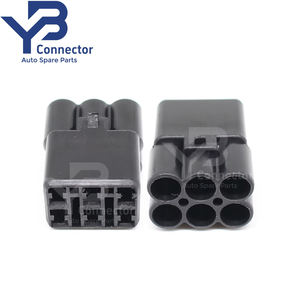 YB Steckverbinder 6-polig Buchse 6180-6181 HM <span class=keywords><strong>2.3</strong></span>(090) Serie Motorrad Elektrischer Steckverbinder - Product Image 1