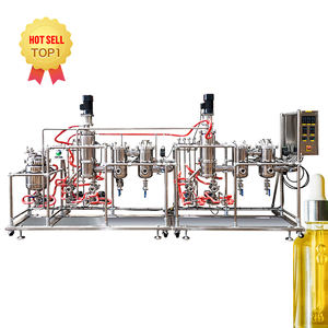 Machine de distillation à film essuyé de nouvelle conception d'équipement de distillation moléculaire d'acier inoxydable de deux étapes - Product Image 1