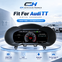 Untuk Audi TT 2008-2014 Layar Digital Dashboard Speedometer Instrument Cluster Pengganti Plug and Play