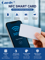 Carte RFID intelligente à haute fréquence 13,56 MHz MIFARE DESFire EV3 2K 4K 8K avec impression