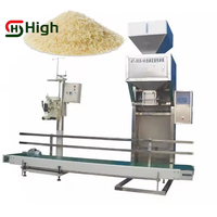 Machine d'emballage verticale semi-automatique électrique 50kg 100kg pour poudre, produits chimiques, moteurs, particules, granulés, céréales, pellets, engrais