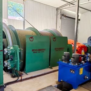 Argano di sollevamento a doppio tamburo 2JTP 670M 3T per miniere di oro e carbone, costruzione robusta - Product Image 4