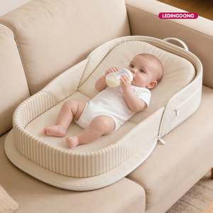 <span class=keywords><strong>Sac</strong></span> à <span class=keywords><strong>dos</strong></span> multifonctionnel pliable 2-en-1 pour bébé nouveau-né : lit portable et <span class=keywords><strong>sac</strong></span> à couches - Product Image 3
