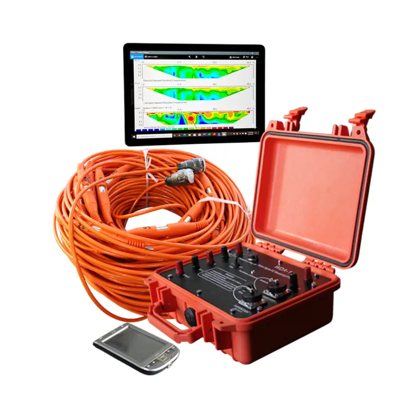Гео-резистивный измеритель ERT, Электрический резистивный томограф, оборудование для вертикального обследования