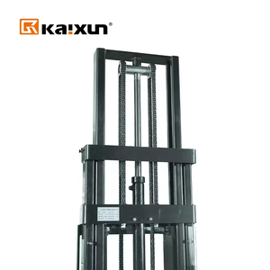 KX-CDD-B12 Electric Stacker Kapasitas 1200kg Pengangkat <span class=keywords><strong>Pallet</strong></span> Gudang Industri untuk Medan Kasar & Penggunaan Dalam Ruangan - Product Image 4