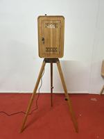Photomaton en bois - Compatible avec les appareils photo reflex et les iPad, impression instantanée, structure robuste pour une utilisation à long terme, décoration pour la maison et les événements