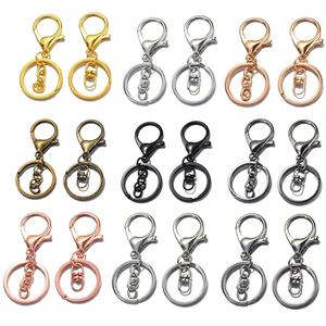 Llaveros Metálicos Coloridos al por Mayor de Fábrica, Ganchos para Llaveros de 30mm, Anillas para Llaveros, Hebillas Giratorias con Resorte, Accesorios - Product Image 4