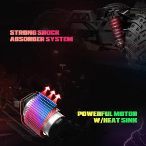 Coche RC de Carreras Todoterreno 4x4 Eléctrico a Escala 1:14, 2.4G, 20KM/H, Alta Velocidad, 4 Canales, Carcasa de PVC, Modelo S626 - Product Image 4