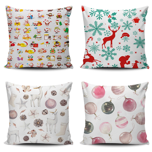 Bán Buôn 100% <span class=keywords><strong>Polyester</strong></span> Vải Đệm Bìa Ném Gối Trường Hợp Với Động Vật In Đối Với Trang Chủ & Khách Sạn Giáng Sinh Trang Trí Nội Thất Trung Quốc Nhà Máy - Product Image 5