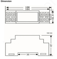 Konverter Termokopel 2-kawat Tipe K ke 4-20mA dengan Material ABS, Isolasi Presisi, dan Daya Loop, Transmitter Suhu OEM/ODM