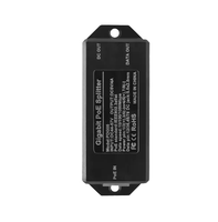 Divisor POE Aislado Gigabit de 48V a 5V 4A, Separador de Energía por Ethernet IEEE802.3Af/At para Sistemas de Cámaras IP