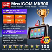 Escáner Bidireccional MaxiCOM MK900 2026, Herramienta de Diagnóstico OBD2 MaxiCheck MX808S MK808S Work MK900-BT MK900BT MX900 con Más de 3000 Funciones