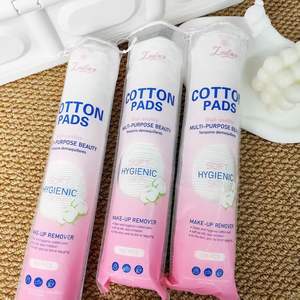 LMLTOP Lingettes nettoyantes pour le visage en <span class=keywords><strong>coton</strong></span> biologique jetables, en fibres végétales, pour le soin de la peau, <span class=keywords><strong>démaquillant</strong></span> doux, SY597 - Product Image 5