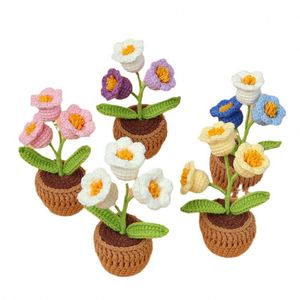 Wholesale Set of Handmade <b>Crochet</b> Hooks Knitting Flower Materials <b>Crochet</b> <b>Kit</b> for <b>Beginners</b> Adults and Kids for Christmas - Product Image 1