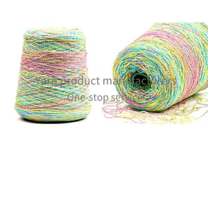 100% Acrylic Fancy Dyed Yarn High Quality Hand-Knitted and Recycled Blended Yarn for Sewing and Embroidery