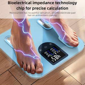 Báscula inteligente de IMC para el hogar, báscula de peso, Analizador de grasa corporal inteligente, composición, báscula de pesaje corporal inteligente - Product Image 3