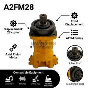 Moteur hydraulique à pistons axiaux A2FM28, compatible avec la série A2FM - Product Image 6