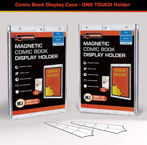 מחזיק ספר קומיקס סיטונאי עם לוחות שקיות resealealable גודל מותאם אישית uv הגנה במקרה אקרילי ברור - Product Image 5