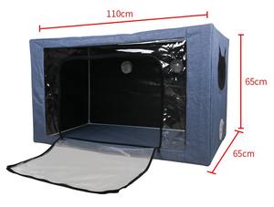 折りたたみ式小型ペット酸素吸入ボックス折りたたみ式猫ICUケージ犬の咳呼吸器疾患治療ペット用乾燥ボックス - Product Image 5