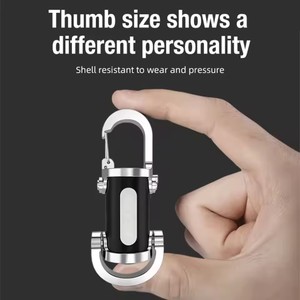 Keychain <strong>Small</strong> Powerful Flashlight Led UV <strong>Light</strong> Mini COB Rechargeable EDC Emergency Lantern Pocket <strong>Light</strong> - Product Image 6