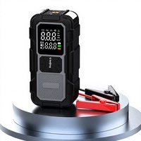 Compresseur d'air électrique portable tout-en-un avec alimentation d'urgence, mini pompe à pneus auto-gonflante, recharge USB
