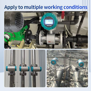 Alat Ukur Aliran Elektromagnetik LCD Digital dengan Akurasi 0,5% Pulse 4-20mA/RS485 Modbus OEM IP65 untuk Pengukuran Air dan Cairan - Product Image 6